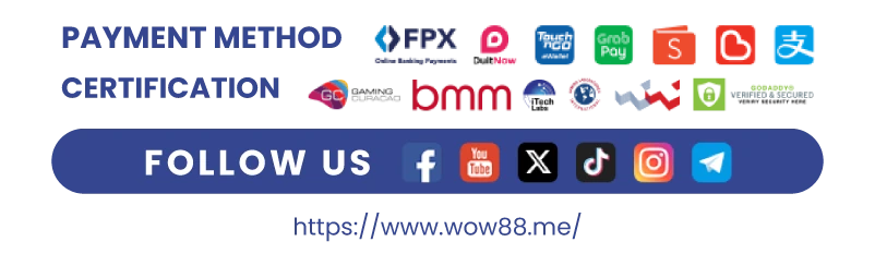 WOW88 payment methods, certification and social channels